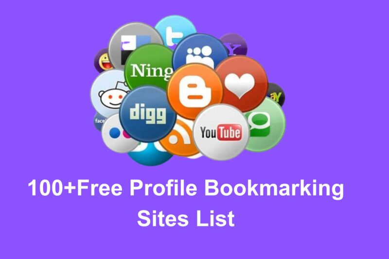 Free Profile Bookmarking Sites List